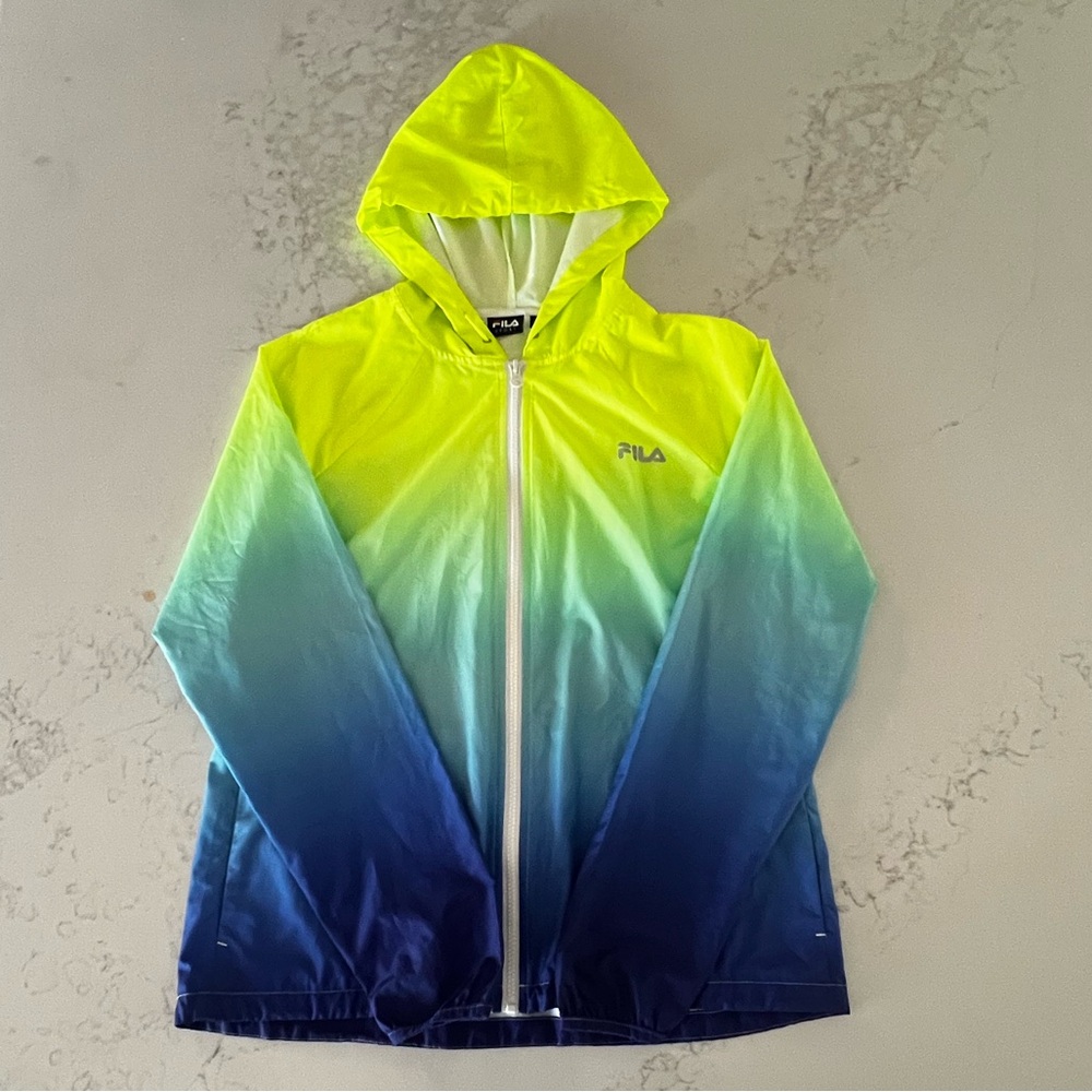 Lightweight Rain Jacket FILA Medium Unisex